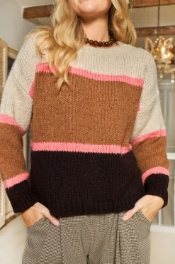 Black Colour Strik|Bluser & Skjorter<Bchildur Knit Jumper 1234