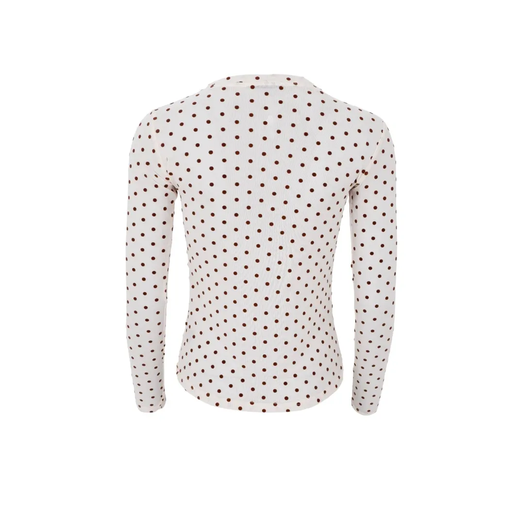 Outlet Bcjennie Dotted Mesh Blouse 40611 Bluser & Skjorter