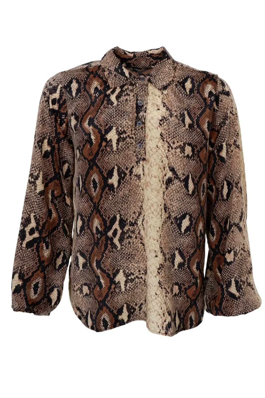Black Colour Bluser & Skjorter|Ammevenligt Tøj<Bcluna Blouse With Collar