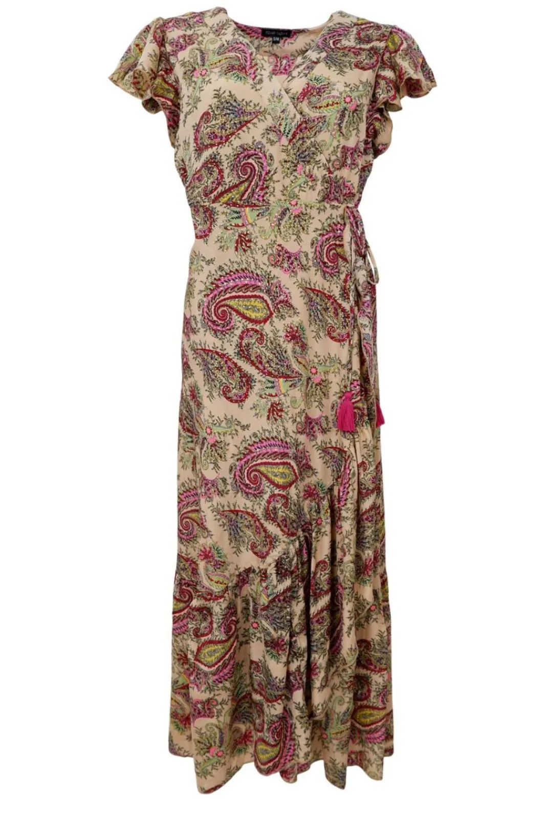 Black Colour Kjoler<Bcluna Flared Wrap Dress 39151