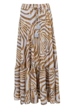 New Bcluna Maxi Frill Skirt 39133 Sæt 🛍️|Nederdele