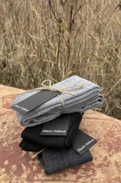 Black Colour Strømper & Strømpebukser<Bcmalika Kneehigh Rib Sock