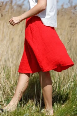 Outlet Bcmelina Short Linen Skirt 40910 Sæt 🛍️|Nederdele
