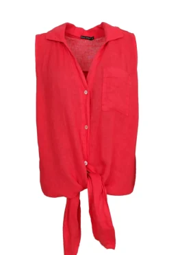 Black Colour Sæt 🛍️|Bluser & Skjorter<Bcmelina Sleeveless Tie Shirt 40911