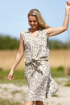 New Bcmelina Sleeveless Tie Shirt 40911 Bluser & Skjorter|Ammevenligt Tøj