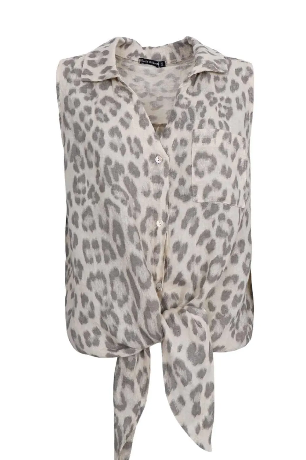 New Bcmelina Sleeveless Tie Shirt 40911 Bluser & Skjorter|Ammevenligt Tøj