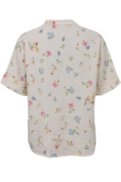 Bcmelina Ss Linen Blouse 40842 Bluser & Skjorter