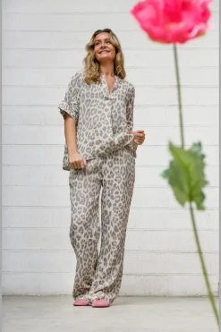 New Bcmelina Wide Linen Pant 40843 Sæt 🛍️|Bukser, Jeans & Leggings