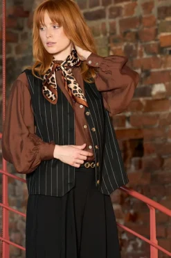 New Bcnira Mini Scarf W. Golden Ring 3638 Tørklæder