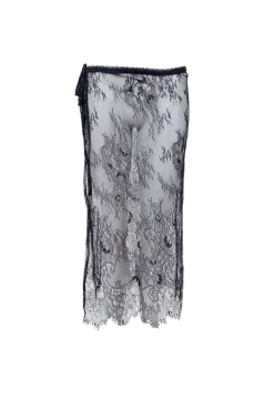 Black Colour Nederdele<Bcorianna Lace Tie Skirt 208424
