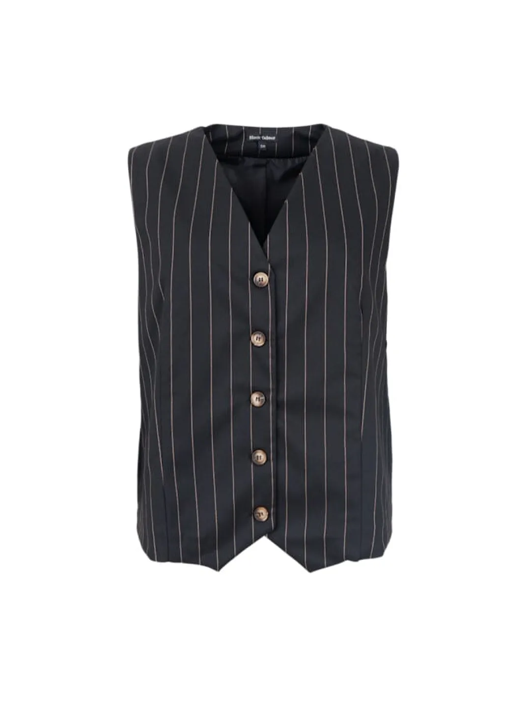 Black Colour Sæt 🛍️|Veste<Bcoxford Loose Vest 40944
