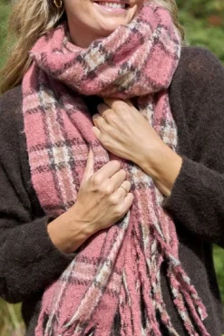 Outlet Bcpauline Chekered Winter Scarf 208411 Tørklæder