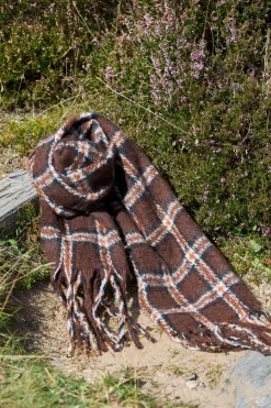 Black Colour Tørklæder<Bcpauline Chekered Winter Scarf 208411