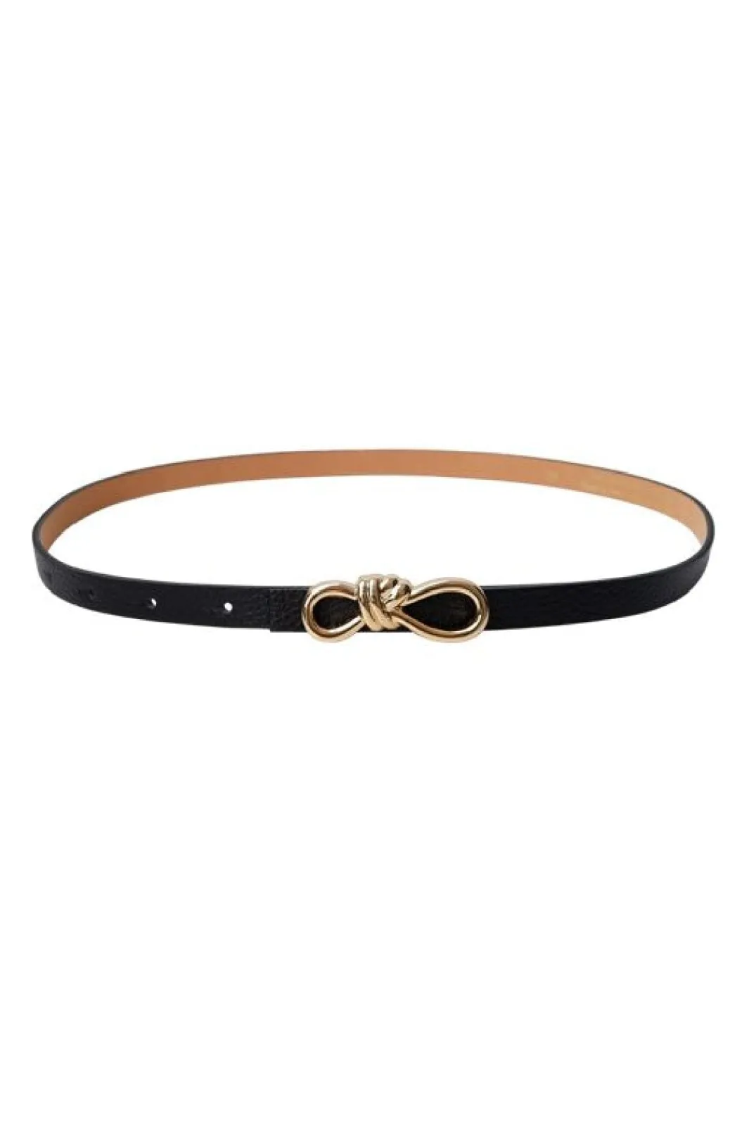 Black Colour Bælter<Bcsophy Bow Belt 10321