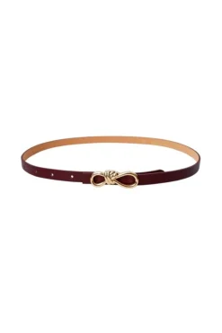 Black Colour Bælter<Bcsophy Bow Belt 10321