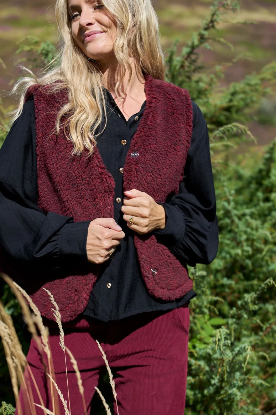 Black Colour Veste<Bcteddy Vest 40939