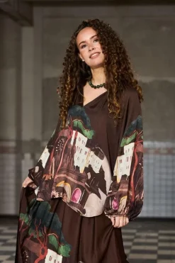 Black Colour Sæt 🛍️|Bluser & Skjorter<Bctoscana Blouse 41038