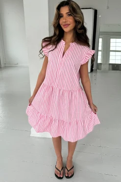 Best Bea Pink Stripe 14806 Kjoler