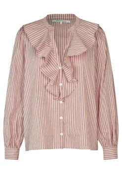 Hot Becka Frill Shirt 60094 Bluser & Skjorter|Ammevenligt Tøj