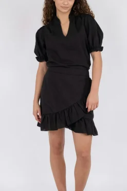 Neo Noir Nederdele<Bekka Linen Skirt
