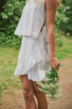 Outlet Bekka Linen Skirt Nederdele