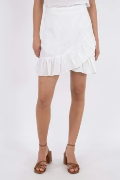 Outlet Bekka Linen Skirt Nederdele