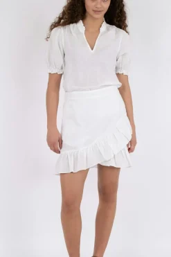 Outlet Bekka Linen Skirt Nederdele