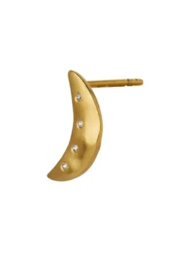 Stine A Øreringe<Bella Moon Earring With Four Stones