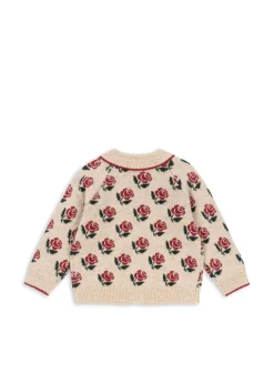 Børn Konges Sløjd Cardigans|Cardigans<Belou Knit Collar Cardigan Ks104226