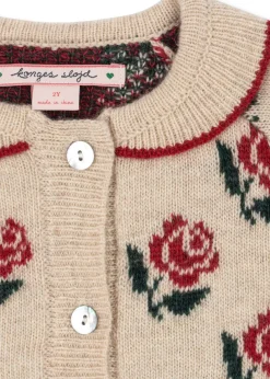 Børn Konges Sløjd Cardigans|Cardigans<Belou Knit Collar Cardigan Ks104226