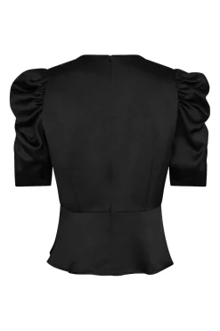 Neo Noir Bluser & Skjorter<Benua Heavy Sateen Blouse 167069
