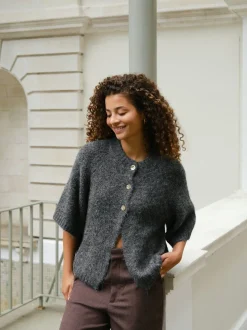 Neo Noir Cardigans|Ammevenligt Tøj<Benuta Fluffy Knit Cardigan 165816