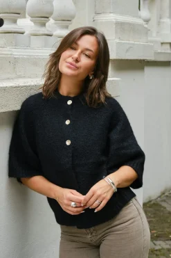 Neo Noir Cardigans|Ammevenligt Tøj<Benuta Fluffy Knit Cardigan 165816
