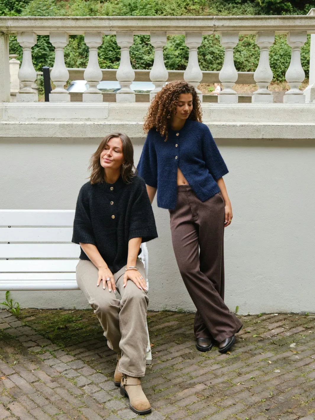 Neo Noir Cardigans|Ammevenligt Tøj<Benuta Fluffy Knit Cardigan 165816