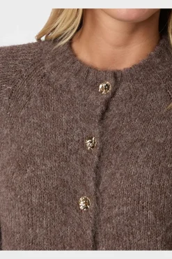 Outlet Benuta Fluffy Knit Cardigan 165816 Cardigans|Ammevenligt Tøj