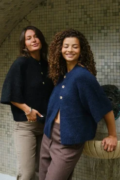 Hot Benuta Fluffy Knit Cardigan 165816 Cardigans|Ammevenligt Tøj