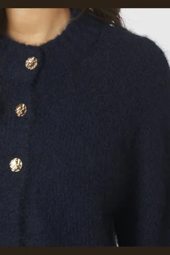 Hot Benuta Fluffy Knit Cardigan 165816 Cardigans|Ammevenligt Tøj