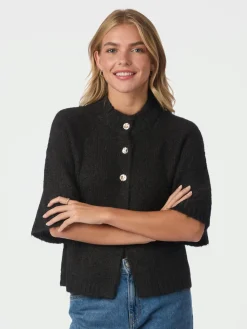 Neo Noir Cardigans<Benuta Fluffy Knit Cardigan 165816