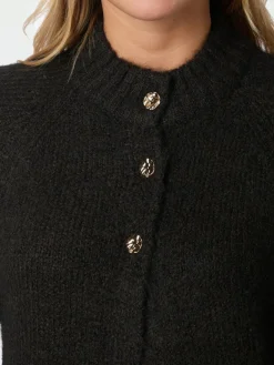 Neo Noir Cardigans<Benuta Fluffy Knit Cardigan 165816