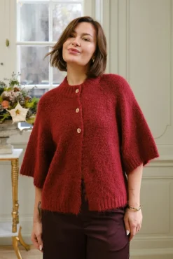 Neo Noir Cardigans|Ammevenligt Tøj<Benuta Fluffy Knit Cardigan 165816