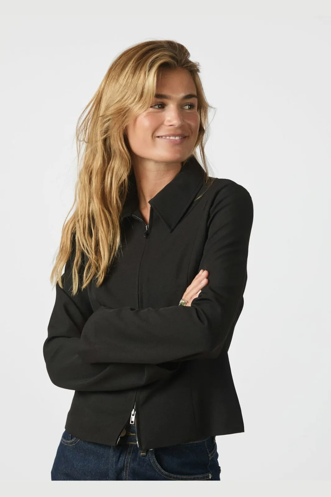 Bertha Structure Blouse 166897 Bluser & Skjorter|Ammevenligt Tøj