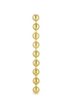 Outlet Big Atomic Chain Stud Øreringe