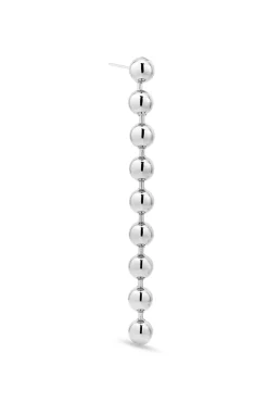 Jane Kønig Øreringe<Big Atomic Chain Stud