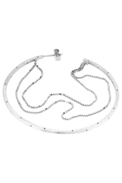 Sale Big Orbis Chain Hoop BOCH-SS25-S Øreringe