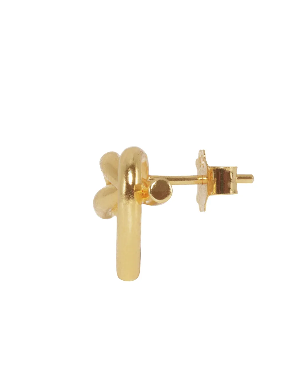 Jane Kønig Øreringe<Big Tied Heart Stud BTHS-AW25-G
