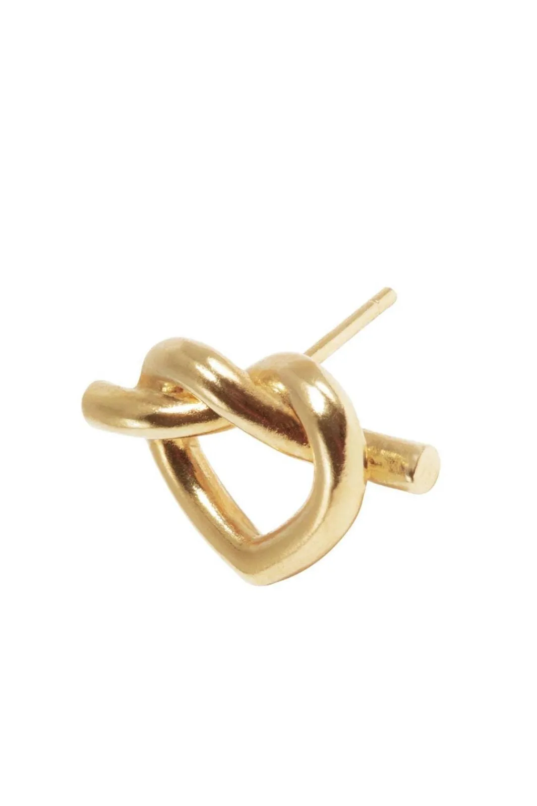 Jane Kønig Øreringe<Big Tied Heart Stud BTHS-AW25-G