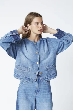 Bilbaocc Denim Jacket 30362 Sæt 🛍️|Overtøj & Jakker