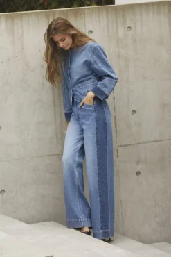 Co´Couture Sæt 🛍️|Bukser, Jeans & Leggings<Bilbaocc Wide Jeans 31627