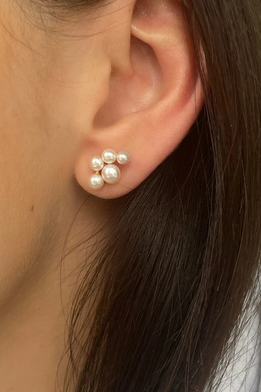 Best Bloom Pearl Berries Earring Øreringe