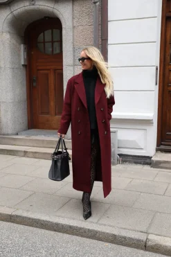 Boyfriend Wool Coat 160854 Overtøj & Jakker